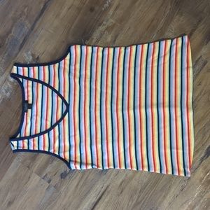Halogen Rainbow Pride Tank Sz. L